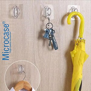 Microcase Yapışkanlı  Yüzük Stili Eşya Tutucu Banyo ,mutfak Vb. Ürün Askılığı -al4759 2 Adet