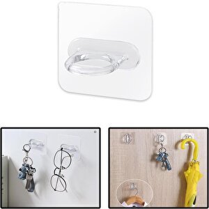 Yapışkanlı  Yüzük Stili Eşya Tutucu Banyo ,mutfak Vb. Ürün Askılığı -al4759 1 Adet