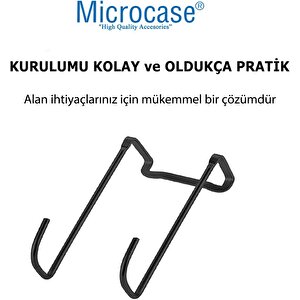 Microcase   Paslanmaz Çelik Metal Banyo Duşakabin Mutfak Vb Alanlar Için Askılık L Model -al4839  2 Adet