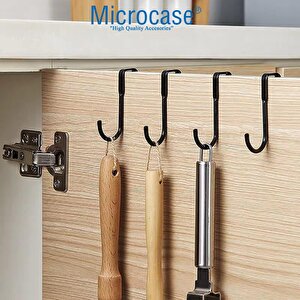 Microcase   Paslanmaz Çelik Metal Banyo Duşakabin Mutfak Vb Alanlar Için Askılık S Model -al4837  2 Adet