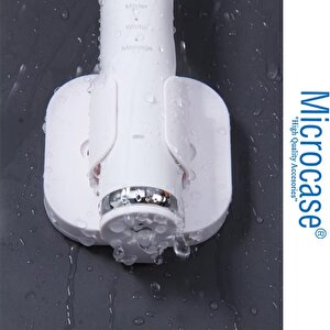 Microcase Yapışkanlı Duvara Monte Ayarlanabilir Şarjlı Diş Fırçası Tutucu Stand-al4801