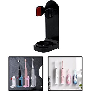 Yapışkanlı  Duvara Monte    Şarjlı Diş Fırçası Tutucu Stand-al4802