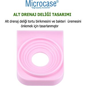 Microcase  Yapışkanlı  Duvara Monte    Şarjlı Diş Fırçası Tutucu Stand-al4802