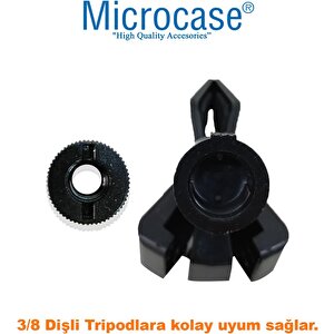 360 Derece Ayarlanabilir Metal  3/8 Tripod Monopod Işık Standı Başlığı Al4622