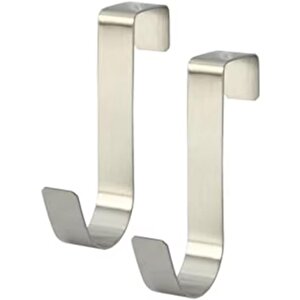 Microcase Çok Amaçlı Mutfak Dolabı Kapı Duşakabin Vb Alanlar Için Metal Askılık Kanca 2 Adet- Al4987