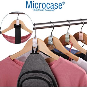Microcase  10'lu Çok Amaçlı Askı Çoklayıcı Kanca  Dolap Askılığı  Seti -al4803