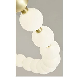 Pearl Grain Sarkıt Led Avize 110 Cm