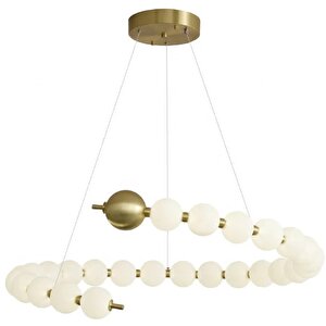 Pearl Grain Sarkıt Led Avize 110 Cm