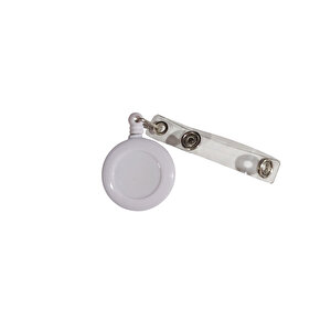 Yaka Kartı Yoyosu Uzayabilen Kancalı Yoyo Aparatı - Beyaz