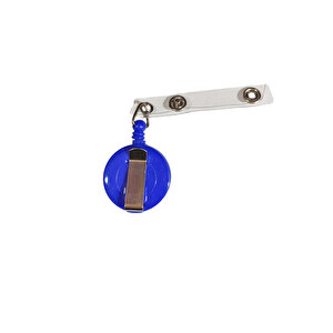 Yaka Kartı Yoyosu Uzayabilen Kancalı Yoyo Aparatı - Mavi