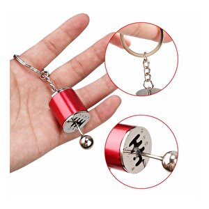 Vites Anahtarlık Hareketli Araba Vites Anahtarlık Altı Hız Manuel Vites Anahtarlık - 1 Adet