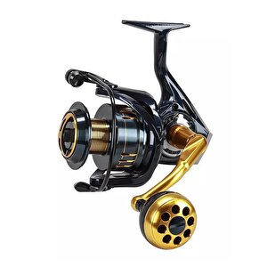 Yekoutdoor Profesyonel Olta Seti Okuma Ceymar Tele Surf 4.30m Surf Kamışı&okuma Salina Sa-8000a Blue 6+1bb Olta Makinesi