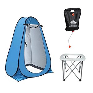 Yekoutdoor Otomatik Çadır Wc Ve Duş Seti 120x120x190