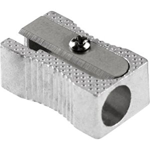 Metal Kalemtraş Tekli Kalemtıraş - 1 Adet