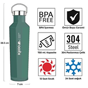 Igloo Pentagon Termos 750ml-yeşi̇l