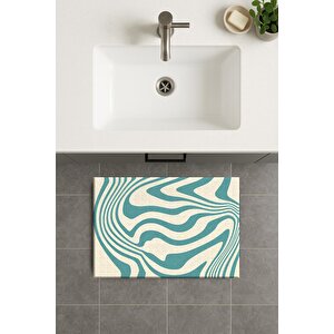 Banyo Paspası, Yıkanabilir - Kaydırmaz Taban 60x90 cm