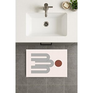 Banyo Paspası, Yıkanabilir - Kaydırmaz Taban 70x110 cm