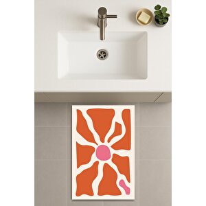 Banyo Paspası, Yıkanabilir - Kaydırmaz Taban 70x110 cm