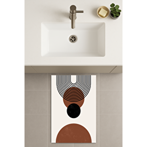 Banyo Paspası, Yıkanabilir - Kaydırmaz Taban 50x70 cm