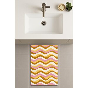 Banyo Paspası, Yıkanabilir - Kaydırmaz Taban 60x90 cm