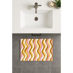 Banyo Paspası, Yıkanabilir - Kaydırmaz Taban 60x90 cm