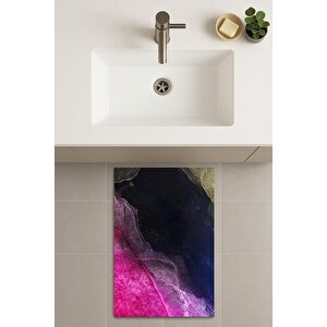 Banyo Paspası, Yıkanabilir - Kaydırmaz Taban 50x70 cm
