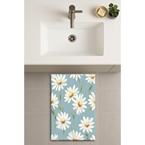 Banyo Paspası, Yıkanabilir - Kaydırmaz Taban 80x120 cm
