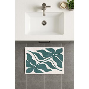 Banyo Paspası, Yıkanabilir - Kaydırmaz Taban 80x120 cm