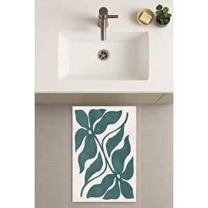 Banyo Paspası, Yıkanabilir - Kaydırmaz Taban 80x120 cm