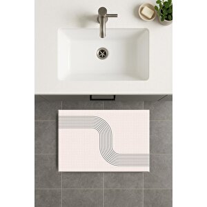 Banyo Paspası, Yıkanabilir - Kaydırmaz Taban 70x110 cm