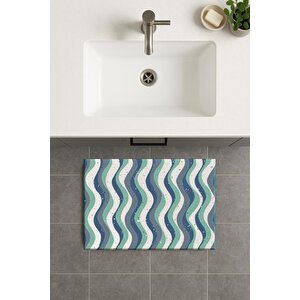 Banyo Paspası, Yıkanabilir - Kaydırmaz Taban 60x100 cm