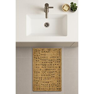 Banyo Paspası, Yıkanabilir - Kaydırmaz Taban 60x100 cm