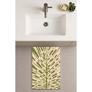 Banyo Paspası, Yıkanabilir - Kaydırmaz Taban 40x60 cm