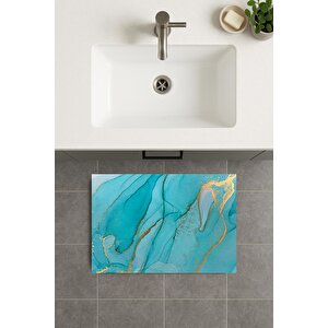 Banyo Paspası, Yıkanabilir - Kaydırmaz Taban 80x120 cm