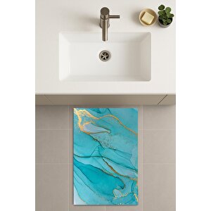 Banyo Paspası, Yıkanabilir - Kaydırmaz Taban 80x120 cm