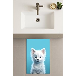 Banyo Paspası, Yıkanabilir - Kaydırmaz Taban 70x110 cm