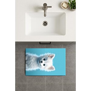Banyo Paspası, Yıkanabilir - Kaydırmaz Taban 70x110 cm