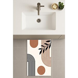 Banyo Paspası, Yıkanabilir - Kaydırmaz Taban 60x100 cm