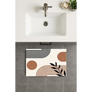 Banyo Paspası, Yıkanabilir - Kaydırmaz Taban 60x100 cm