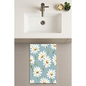 Banyo Paspası, Yıkanabilir - Kaydırmaz Taban 60x100 cm