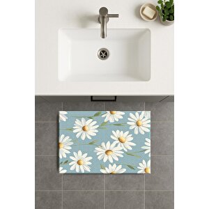 Banyo Paspası, Yıkanabilir - Kaydırmaz Taban 60x100 cm