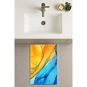 Banyo Paspası, Yıkanabilir - Kaydırmaz Taban 60x90 cm
