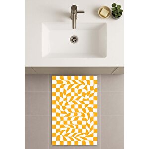 Banyo Paspası, Yıkanabilir - Kaydırmaz Taban 80x120 cm
