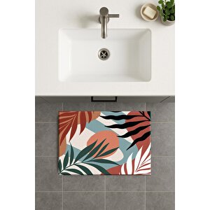 Banyo Paspası, Yıkanabilir - Kaydırmaz Taban 70x110 cm