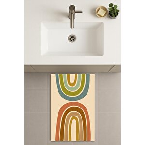 Banyo Paspası, Yıkanabilir - Kaydırmaz Taban 70x110 cm