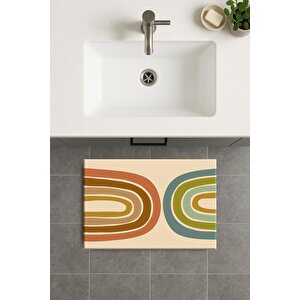 Banyo Paspası, Yıkanabilir - Kaydırmaz Taban 70x110 cm