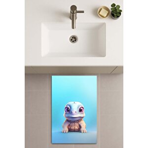 Banyo Paspası, Yıkanabilir - Kaydırmaz Taban 40x60 cm