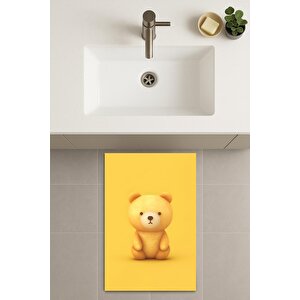 Banyo Paspası, Yıkanabilir - Kaydırmaz Taban 60x100 cm