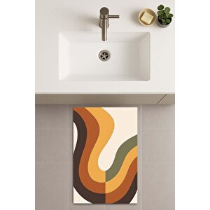 Banyo Paspası, Yıkanabilir - Kaydırmaz Taban 70x110 cm