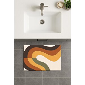 Banyo Paspası, Yıkanabilir - Kaydırmaz Taban 70x110 cm